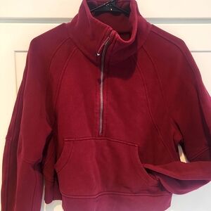 Lululemon Burgundy Pullover